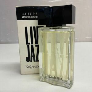 営AB08-60Y YVES SAINT LAURENT イヴ サンローラン LIVE JAZZ ライブ ジャズ 香水 オードトワレ 50ml 残約9割 フレグランス 箱あり