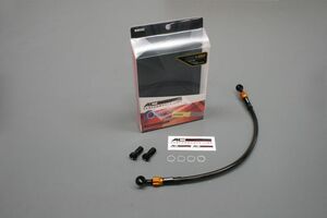 ☆送料無料☆アクティブ ZRX1200DAEG リアブレーキホースKIT ブラック/ゴールド 32271681