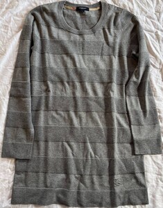 BURBERRY LONDON バーバリーロンドン レディース ニットワンピース SIZE 1 　シルク　