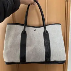 HERMES ガーデンパーティ　ブラックグレー