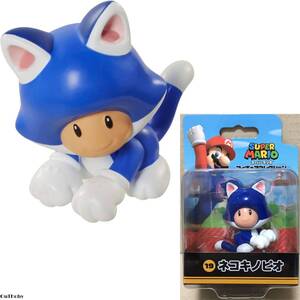 ネコキノピオ フィギュア ◎ スーパー マリオ ブラザーズ ◎ 猫 ピノキオ 人形 ドール 置物 インテリア おもちゃ プレゼント ギフト 贈り物