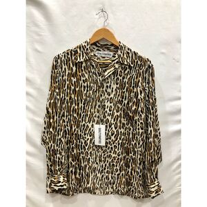 【WACKO MARIA】LEOPARD HAWAIIAN SHIRT ワコマリア Sサイズ レーヨン 長袖シャツ 24FWE-WMS-H102 ts202410