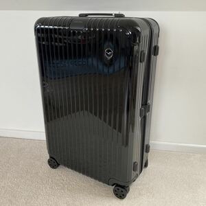 【新品生涯保証付】RIMOWA × Lufthansa エッセンシャル Check-In L グロスブラック Made in Germany 