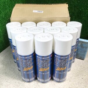 立清g755 ニッペ HラッカースプレーJAPAN ホワイト■容量300ml ノンフロン 鉄・木両用 ホームペイント 合成樹脂塗料★計12本セット