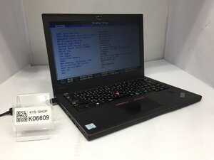 ジャンク/ LENOVO 20HMA0UJJP ThinkPad X270 Intel Core i5-7300U メモリ8.19GB ストレージ無し 【K06609】