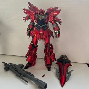 506010 ガンプラ ガンダム mg シナンジュ ユニコーン 完成品 現状品 埃付着あり パーツ取り