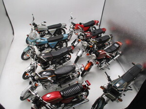 ★☆バイク　プラモデル　カワサキ　Z400　KZ1000　MACHⅢ500　750　Z550　Z1300　スズキ　GS400E　ホンダ750Four等　10台セット☆★