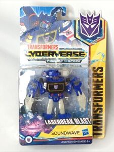 2018 Transformers Cyberverse power of the spark, SOUNDWAVE lazerbeak blast 海外 即決