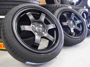 軽量 コンケイブ カスタム 引っ張り 15inch 4-100 6.5J+38 MB TOYO ナノエナジー3 165/50R15 軽トラ 軽自動車 ワゴンR ムーヴ アルト