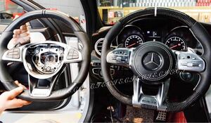 2021 新型 ベンツ 2012UP W222 S63 C63 S550 C250 CLS63 CLS350 E63 E350 SLK GLC GLA CLA GLE GLS G スポーツ ステアリング 