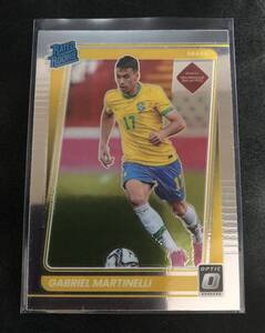 RC ルーキー panini donruss optic soccer Gabriel Martinelli パニーニドンラスサッカー マルティネッリ ブラジル アーセナル