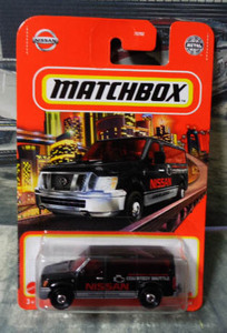 MATCHBOX NISSAN NV VAN ブラック　マッチボックス ニッサン NV バン　　///(078)