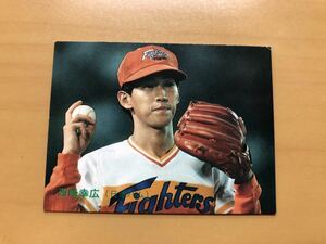 カルビープロ野球カード 1988年 西崎幸広(日本ハム) No.189