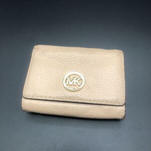 即決 MICHAEL KORS マイケルコース カードケース 名刺入れ ベージュ