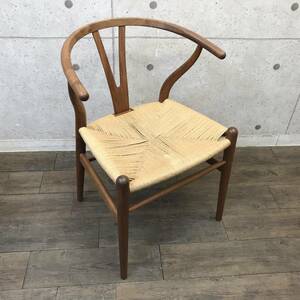 【直接引取可】展示品 CARL HANSEN & SON カールハンセン&サン CH24 ウォールナット材オイル仕上げ 座面ナチュラルペーパーコード　I927-3