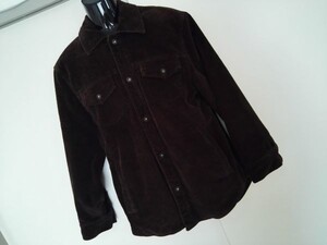 kkyj1226 J.CREW ジャケット 中わた入り コーデュロイ こげ茶 ダークブラウン S