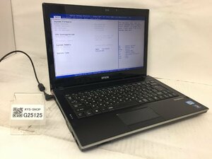 ジャンク/ EPSON Endeavor NY2200S Intel Core i5-2430M メモリ4.1GB HDD320.07GB 【G25125】