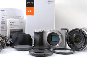 【超美品 保障付 動作確認済】sony a6000 Mirrorless + 18-200mm 3.5-6.3 ソニー ミラーレスデジタル一眼レフカメラ レンズ セット #Q7829