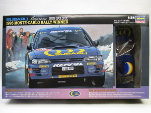 Hasegawa★ハセガワ★1:24 SUBARU Impreza WRX 1995 MONTE-CARLO RALLY WINNER★1/24 スバル インプレッサ モンテカルロ ラリー ウィナー