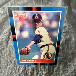 Donruss 1988 Don Sutton California Angels No.407 ドンサットン カリフォルニアエンジェルス