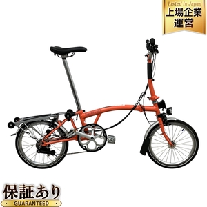 Brompton ブロンプトン M6R 6段変速 2023年製 orange 折りたたみ自転車 中古 M9563201