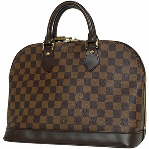 ルイ・ヴィトン Louis Vuitton アルマ 手提げ 通勤鞄 ハンドバッグ ダミエ ブラウン N51131 レディース 【中古】