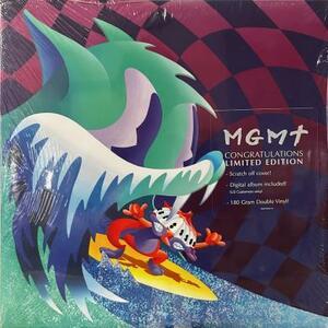 即決！未開封新品！MGMT / COMGRATULATIONS [2LP] USオリジナル盤 ギターポップ サイケ SONIC BOOM