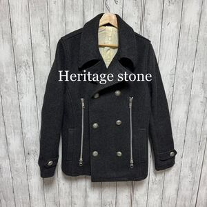 Heritage stone ピーコート！チャコールグレー！