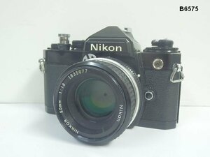 B6575S Nikon ニコン FE レンズ(NIKKOR 50mm 1:1.8)