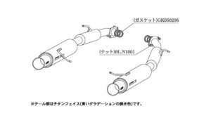 柿本改 マフラー Regu.06 & R アテンザスポーツ DBA-GH5FS 2.5_NA L5-VE 2WD(FF) 08/1～10/3 6MT 個人宅不可 北海道・離島は要確認