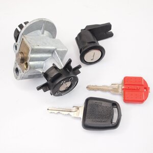 SET OF LOCKS ELECTRONIC ANTITHEFT for Peugeot Speedfight 50 100 プジョー スピードファイト イモビ付きキーセット X-FIGHT