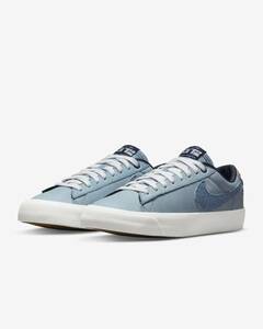 NIKE SB ズーム ブレーザー LOW プロ GTプレミアム ブルー/ホワイト 28cm