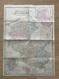 和歌山県管内全図 大日本管轄分地図 明治四十二年版