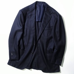 RING JACKET MEISTERRING ●最高峰の仕立て/タフなホップサック生地 ブレザー ジャケット リングジャケットマイスター ネイビー/紺 50 