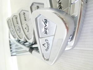 低価格 高性能!!! ◆◆ キャロウェイ RAZR X FORGED DG S300 ◆◆ 5#-Pw 6本セット