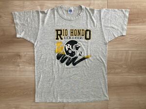 80s 90s Russell ラッセル RIO HONDO COLLEGE カレッジ フットボール ヴィンテージ Tシャツ USA製 Lサイズ アメカジ 