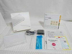 展示品+廃盤品+難あり　Nintendo　DS Lite　クリスタルホワイト　USG-S-WA　任天堂　ニンテンドーDS Lite