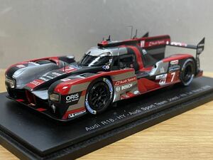 スパーク製 1/43 アウディR18 HY アウディスポーツチームヨースト2016年ルマン 4位 M.フェスラー/ A.ロッテラー/B.トレルイエ