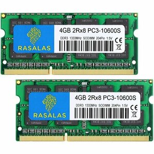 新品 PC3-10600 RAM SO-DIMM Non-ECC 204Pin 9 ノートP 1333MHz DDR3 118