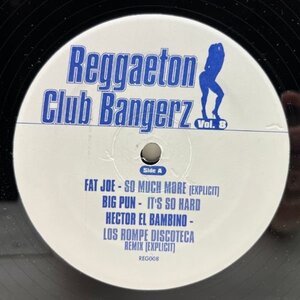 良好!! USプレス VARIOUS Reggaeton Club Bangerz Vol. 8 (REG008) レゲトン編集盤 FAT JOE, BIG PEN, MARIAH CAREY, THE GAME など