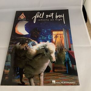 Fall Out Boy: Infinity on High 洋書 ギタータブ譜　中古