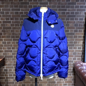 MONCLER モンクレール ARLES GIUBBOTTO ARLES JACKET メンズ ダウンジャケット アウター ダウンベスト ブルー サイズ2 管理HS36824