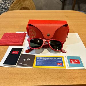 レイバン WAYFARER Ray-Ban 赤フレーム　RED