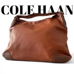 COLEHAAN ワンショルダーバッグ レザー ブラウン コールハーン