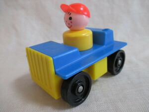 即決★FISHER PRICE TOYS フィッシャープライス　ヴィンテージ☆車　ドール