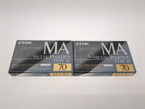 【未使用品】TDK MA 70分 [MA-70R] オーディオカセットテープ ◆3101/西伊場店