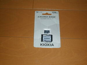 KIOXIA　microSDXC　UHS-1　カード　SDカードアダプター付き　128MB　新中古