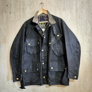 90s Barbour nato international　バブアー　　ナトー インターナショナル c42　ブラック　1993 ミリタリー