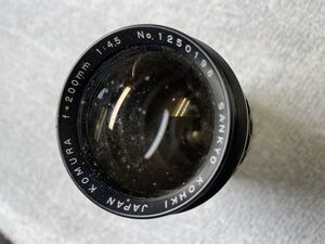 KOMURA f=200mm 1:4.5