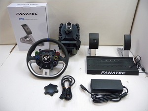 HK3135★Fanatec ファナテック DD Pro CSL Pedals Load Cell Kit 一式セット まとめ売り ※ペダルキット未開封 他動作未確認 【ジャンク】